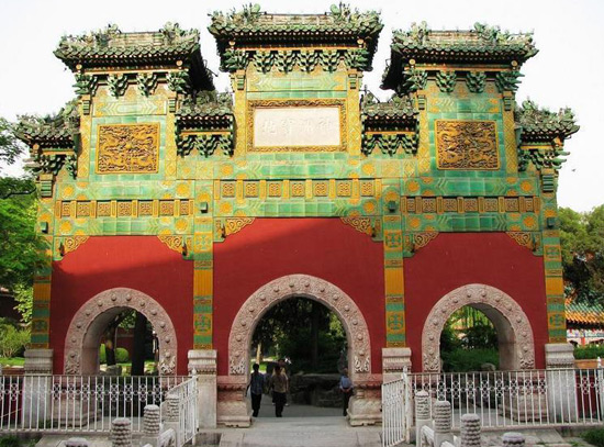 Temple in Beihai Park