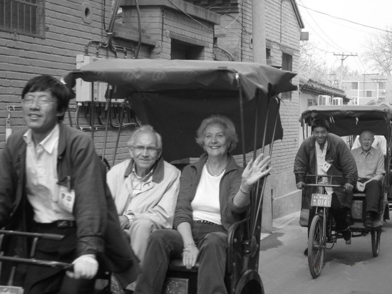 Old Picture of Beijing Hutong