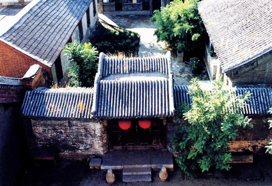 Overlook of Beijng Hutong