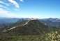 Jiankou Great Wall under blue sky