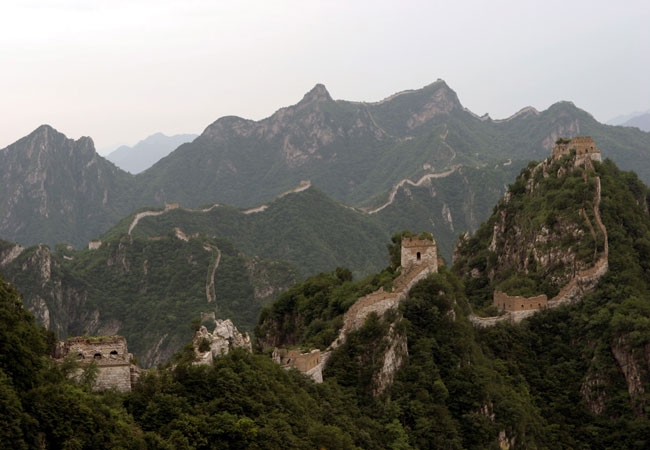 Jiankou Great Wall in Autumn