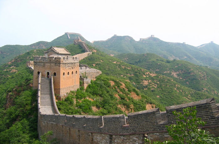 View of Jinshangling Great Wall