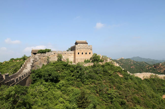 Jinshangling Great Wall in Spring