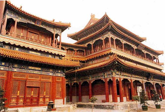 Temples in Lama Temple
