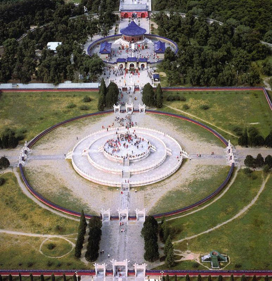 Beijing Temple Of Heaven Overlook