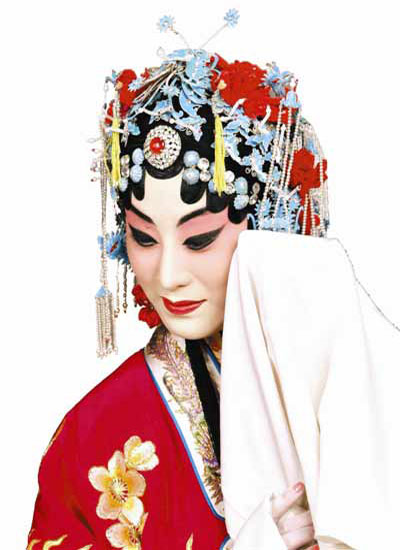 the beautiful singer in Beijing Opera