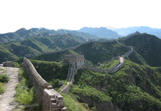 The Great Wall in Green