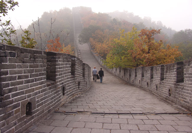 the wide and long Great Wall