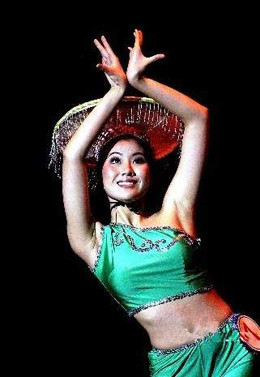 Dancer in Chinese Dances