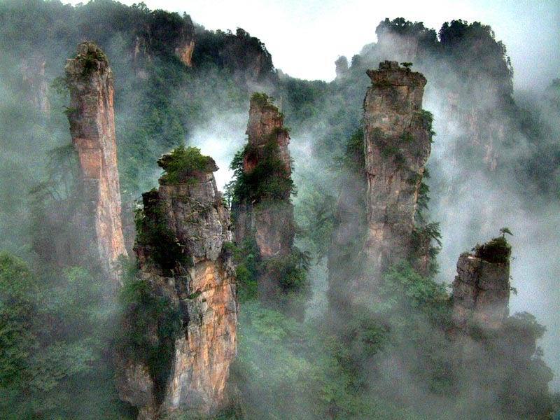 Zhangjiajie Tianmen Mountain National Forest Park 