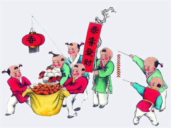 The Spring Festival-New Year Pictures