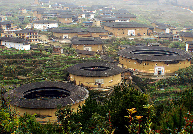 Chuxi Tulou Cluster,Fujian Earth House