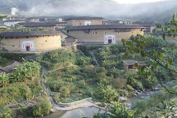 Chuxi Tulou Cluster,Fujian Earth Buildings