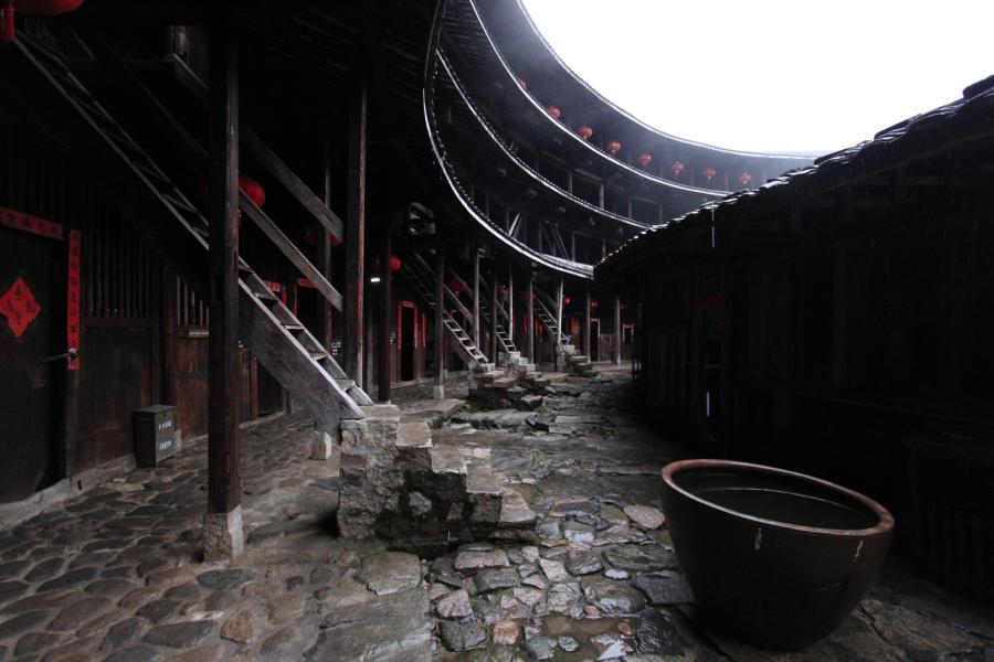 Jiqing Lou, Fujian Tulou, Fujian Buildings