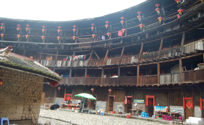 Tianluokeng Tulou Cluster,Fujian Earth Building