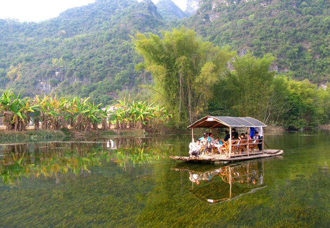 Boating at Ming Shi Tian Yuan