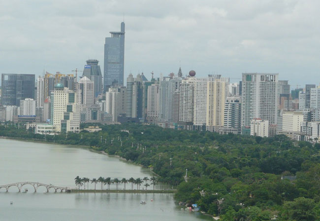 Nanhu Lake in Nanning