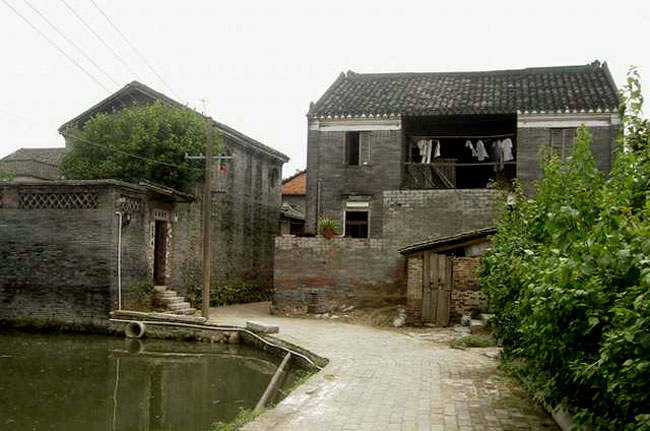 Houses in Yangmei Ancient Town