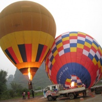 Yangshuo Hot Air Ballooning, Guilin Tours