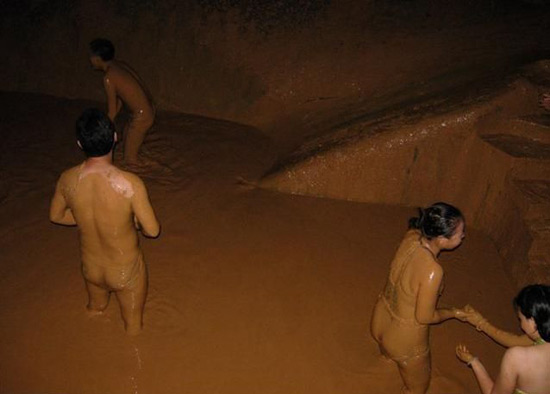 Mud Bathing
