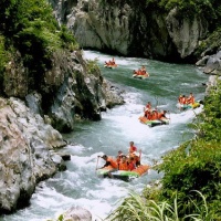 White Water Raft Ride in Ziyuan, Guilin Tours