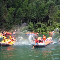 White Water Raft Ride in Ziyuan, Guilin Tours