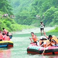 White Water Raft Ride in Ziyuan, Guilin Tours