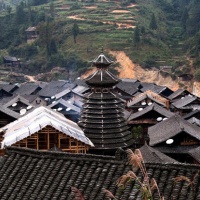 The Drum Tower in Zengcong Village, Guizhou Tours