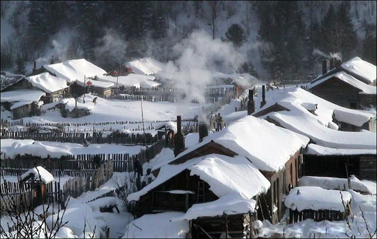 China's Snow Town,Harbin Heilongjiang