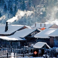 China Snow Town 