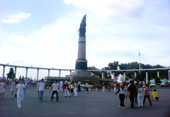 Flood Control Monument,Harbin Trip