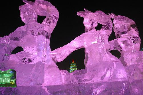 Harbin ice and snow park china