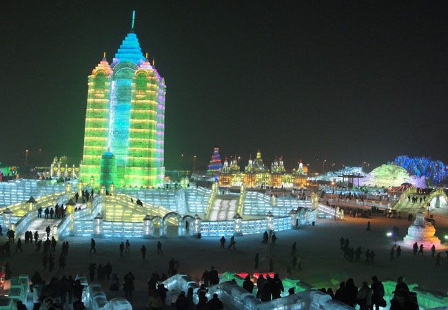 Ice and Snow World,Harbin Attraction,Harbin Sight