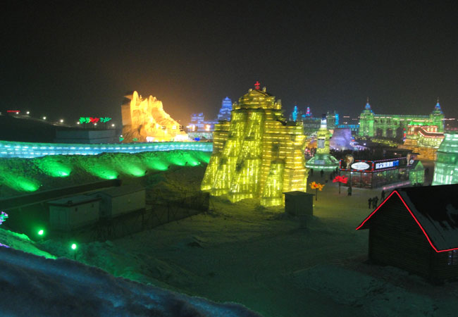 Ice and Snow World,Harbin snow world,Harbin Tour