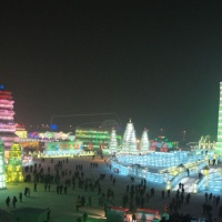 Ice and Snow World,China Winter Travel Images