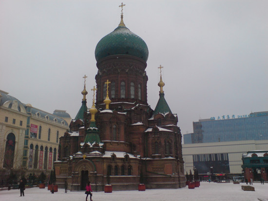 St. Sophia Church, Harbin Travel Photos,Harbin Winter