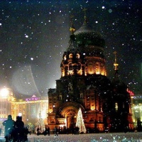 St. Sophia Church, Harbin Travel Photos,China Winter Tours