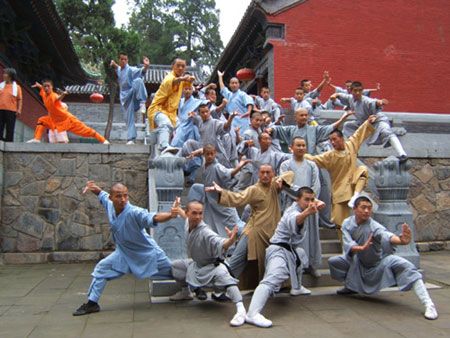 shaolin monks china