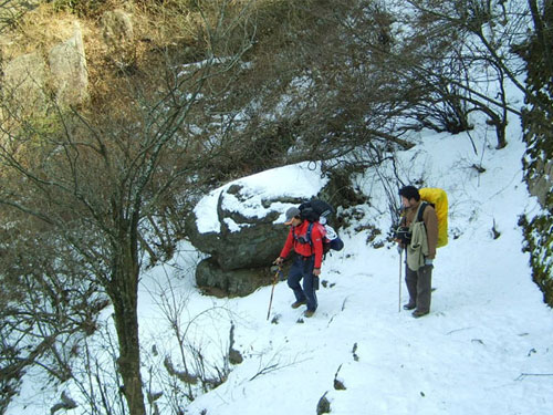 China Mt. Huangshan in winter