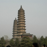 twin pagoda temple taiyuan