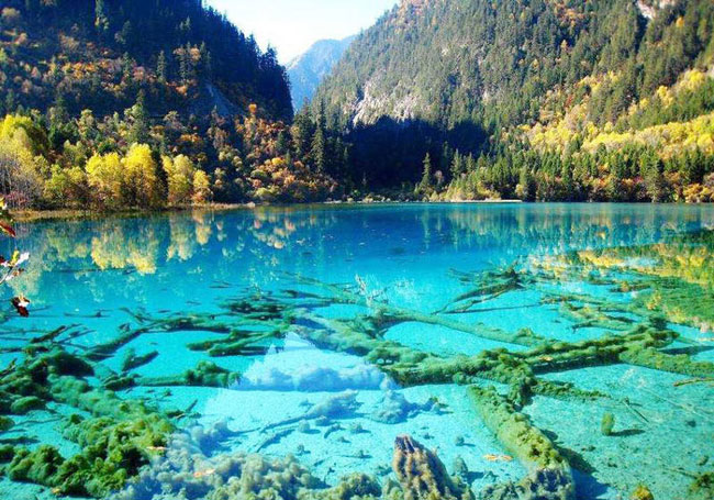 jiuzhaigou valley picture