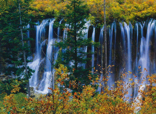 Jiuzhaigou Valley Sichuan China