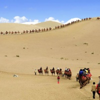 Echoing-Sand Mountain Dunhuang, Silk Road Tours