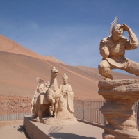 Flaming Mountain Turpan, Xinjang Silk Road Tours