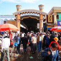 Kashgar Grand Bazaar, Xinjiang Silk Road Tours