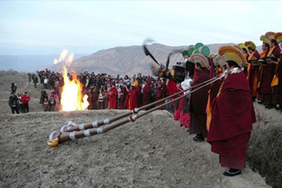 Tibetan ceremony