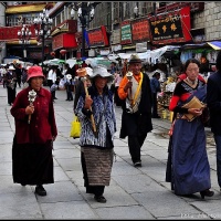 Barkhor Street Lhasa