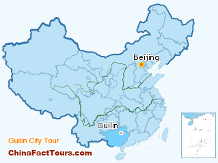 Guilin Yangshuo Longsheng Tourist Map