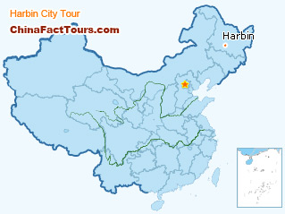 harbin tour map