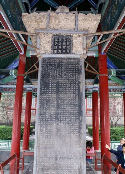 Stele forest